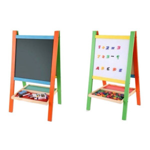 Educational Wooden Blackboard Multicolour