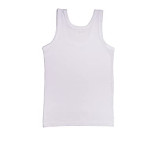 Cotton Vest Undershirt underwear boy white