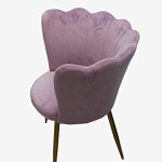 flower shaped long leg chairs (pink)