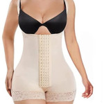 Full Shapewear for Women, Tummy Control Women Body Shaper,Waist Trainer  Slimmer,Beige