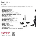 Moser 1874 0150,Genio Pro, Brown, Sma