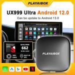 CarlinKit Android 12 CarPlay Ai Box Plus, 4 GB+64 GB,Google Play Store, Netflix, YouTube, Worldtv Online, 30% Performance Increase