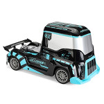 1/10 RC Truck Car 2.4G 2CH 45CM Trailer RC Vehicle Model Indoor Toys - Blue Color
