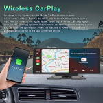 RoadMap World's First *Dual BlueTooth With Car Logo* Portable Wireless Carplay/Android Auto Display - 10.26" HD IPS Touch Screen, Mobile Mirroring, Play Video files (For Genesis)