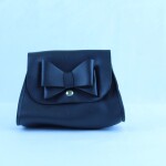 Mini Black Leather Handbag