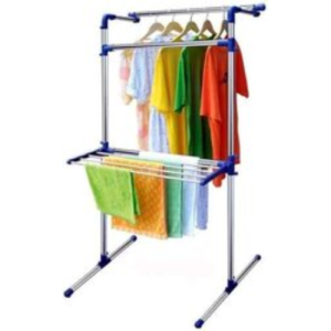 Leostar CD-1201 Multi Purpose Drying Rack, Stainless Steel, Blue, W 82.8 x H 27.8 x L 10.6 cm