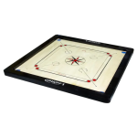 Leostar Carrom Board Coins and striker 38x38 Inch