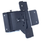 LEOSTAR SPEAKER WALL BRACKETS 1 PAIR, CAPACITY 25KG ADJUSTABLE SATELLITE SPEAKER WALL MOUNT