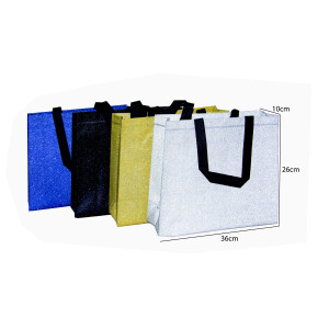 SHOPPING BAG NON WOVEN SIZE 30X26X10CM