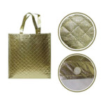 Rosymoment Shopping Bag, Gold