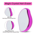 Z Birch Crystal Hair Eraser Painless Hair Removal Safe Epilator, Pink