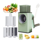 Upgraded Manual Rotary Cheese Grater, Green