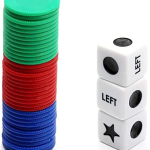 LCR Family Left Center Right Dice Game two pcs packing