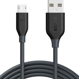 PowerLine Premium MicroUSB Cable Black