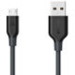 PowerLine Premium MicroUSB Cable Black