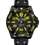 Men's Water Resistant Analog Watch 830307 - 50 mm - Black