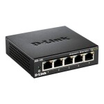 DGS-105 5-Port Gigabit Unmanaged Desktop Switch Black