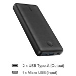 20000 mAh PowerCore Select Power Bank With Quick Charge Black