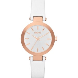 Women's Leather Analog Wrist Watch Ny8835