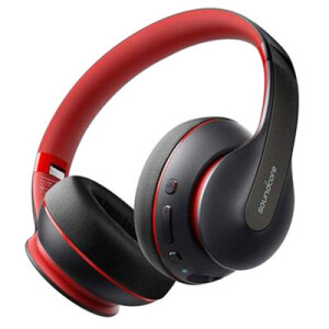 Duet BT Wireless Over-Ear Headphones Black/Red