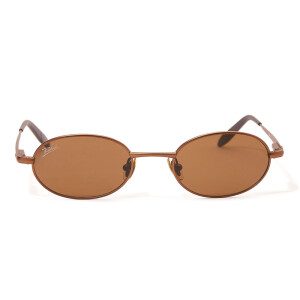 Classic Oval Frame Sunglasses