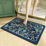 Diatom Bath Mats,Anti-Slip Bathroom Floor Mats and Quick Dry Bath Rug 40x60cm