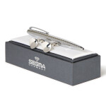 Pen And Cufflinks Set Silver