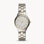 Women's Modern Sophisticate Three-Hand Two-Tone Stainless Steel Strap Wrist Watch BQ1574 - 30 mm -Silver/Gold