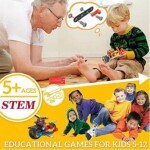 Kids Construction Engineering Kit Toy Blocks,STEM Toys DIY Engineering Building Blocks Toys