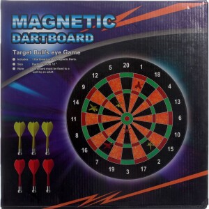 Magnetic Dartboard, Dartboard 12" For Unisex - Multi Color | MF-0233