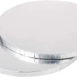 Rosymoment Silver Round Cake Board 10 Inch Set