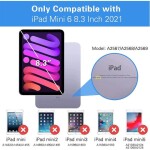 1 Pack ProCase iPad Mini 6 Screen Protector 8.3" 2021, Anti Scratch Tempered Glass Screen Film Guard for 8.3 Inch iPad Mini 6