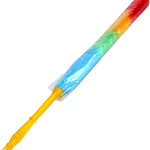 Cleano Microfiber And Plastic Static Duster Multicolor  60cm, Length- 15cm