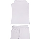 Camisole and shorts for girls 3 sets (Underwear, White, Cotton 100%)