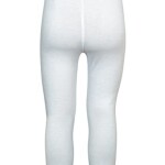 Full Length Pants Inner Girls Leggings With Elasticized Waistband Cotton White