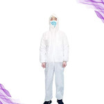 Ambiente Ppe Grade No Latex Disposable Isolation Medical Protective Suit (Free Size)