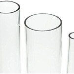 Source One Deluxe Clear Acrylic Tube 1 Inches Thick (36 Inch, 1 Inch Wide)