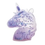 Pinch Burst Unicorn+Glitter+Transparent Beads- Assorted 1 PC