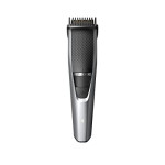 Philips Beard & Stubble Trimmer/Hair Clipper For Men, Series 3000, 20 Length Settings, 60 Min. Runtime, Self-Sharpening