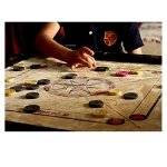 Leostar Carrom Board Coins and striker 38x38 Inch