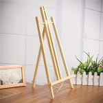 Inhouse Canvas Wooden Mini Stand 30cm