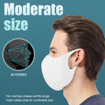 Beacient Industrial Disposable Face Masks (White) - 50 Pieces