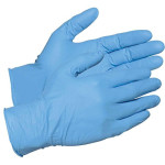 Torix Nitrile Exam Gloves - SIZE MEDIUM, Pack of 100 Gloves- Premium quality Powder Free, Non-Sterile, Disposable,Food Safe,Blue Color