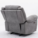 RECLINER & ROCKING SOFA ELECTRIC Faux Leather Recliner Good Comfort Open & Close Single Recliner Sofa-MAF-2319