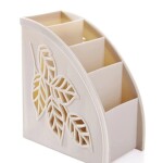 Plastic Desktop Multi-Storage Box Office Stationery Box Cosmetic Box Tea Table Remote Control Storage Box