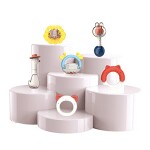 Boiled animal rattle 6 sets