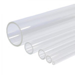 8mm Length Clear Acrylic Tube for Aquariums, Dcor, Farms, Lighting, Models, Plumbing, Crafts, Lamps, etc. Polycarbonate Rigid Tubing Heavy Duty 