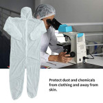 Security Protection Clothes Disposable Coverall Dust-proof Clothing Isolation Clothes Labour Suit One-pieces Nonwovens