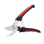 Garden Scissors Stainless Steel Pruning Shears, Premium Heavy Duty Ultra Sharp Multi-purpose, Hand Pruning Scissors, Snip Leaf Trimmer, Branch Clippers, with Handle