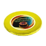 Rosymoment Gold Round Cake Board 12Inch Size 30 Cm